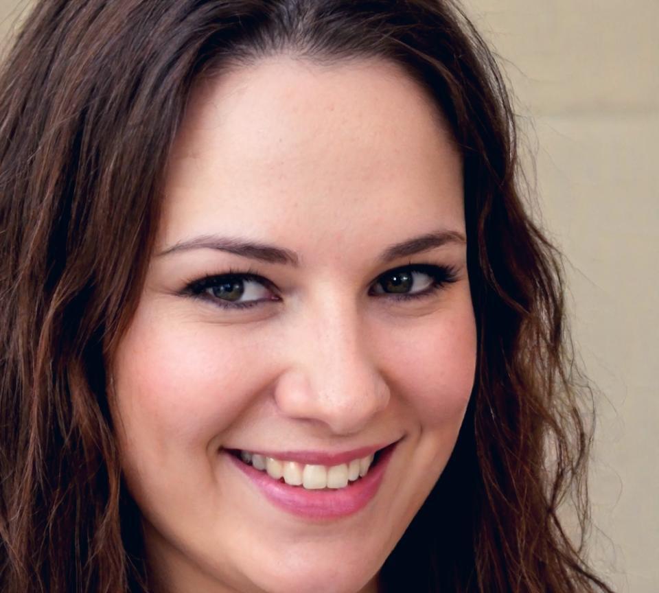 Erfolgreich weitergebildete Teilnehmerin